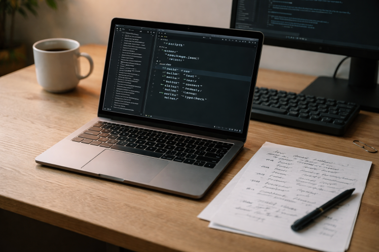 Jeg opdagede først mine rådne npm scripts, da en ny kollega prøvede at køre dem