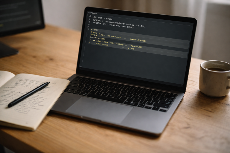 Din SQL er ikke langsom den er bare ærlig