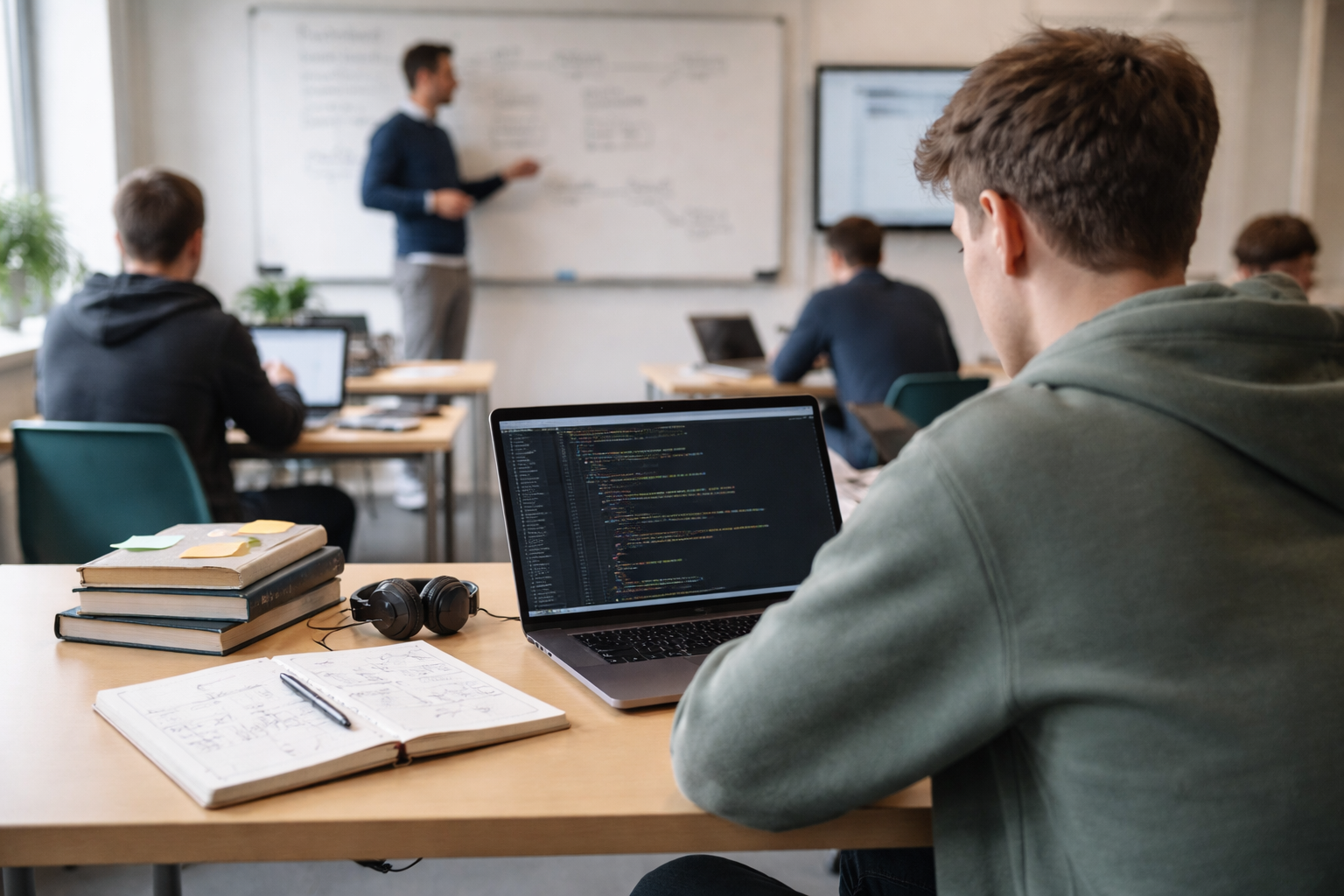 IT-programmør uddannelse i Danmark: krav, indhold, job og alternativer